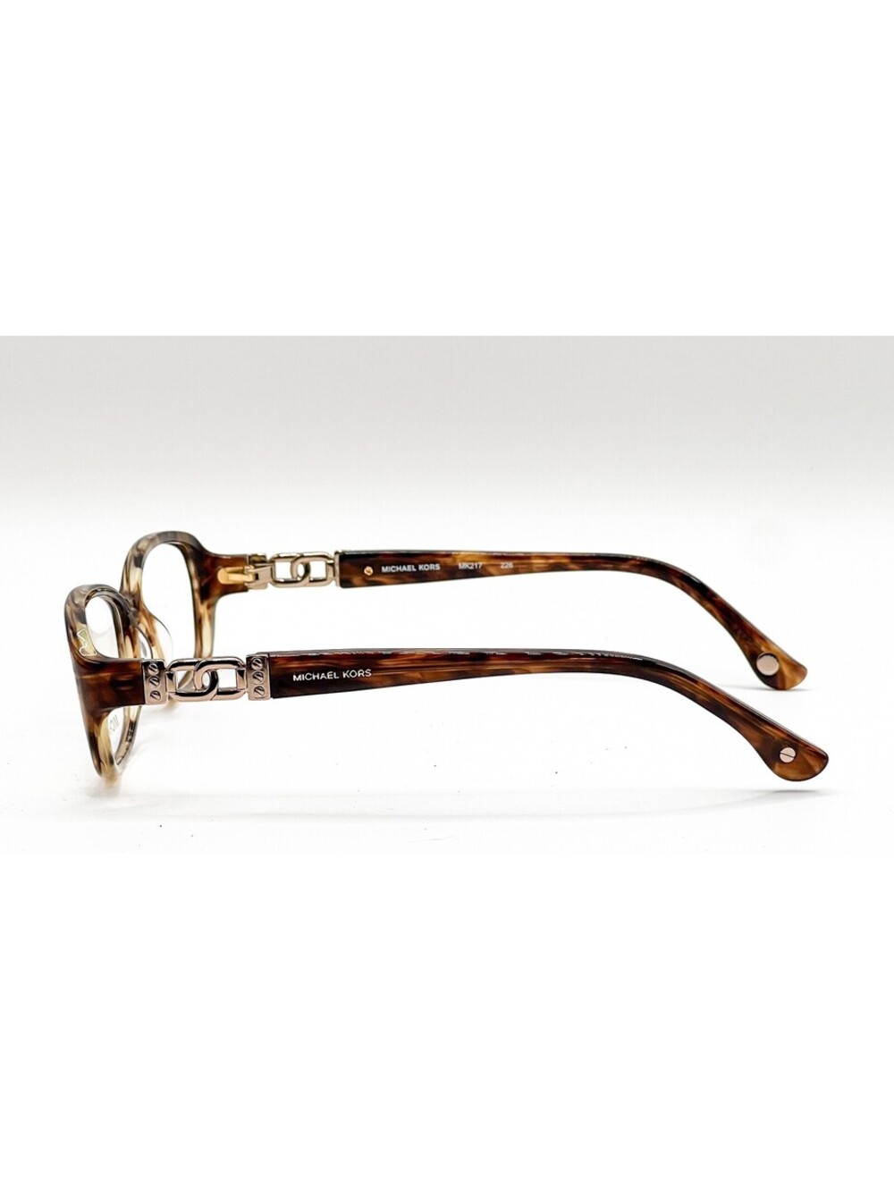 Michael Kors MK217 226 Brown Horn Tortoise Authentic Eyeglass Frames 52-16 - Picture 2 of 5